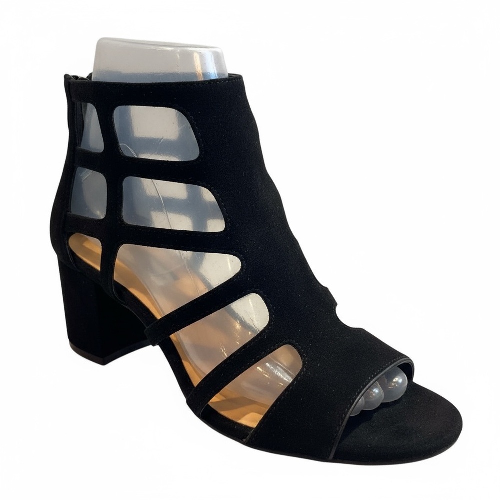 INC Women’s International Concepts Black Cutout Block  Heels. NWOB. Size 7.5